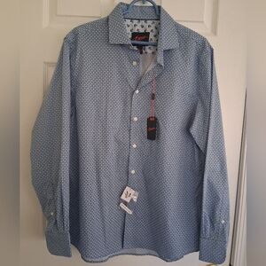 Mens Large EGARA dress Shirt. New With Tags